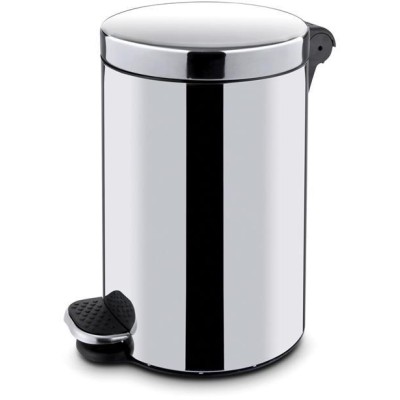 Pedálový koš, kulatý s vložkou, HENDI, 30L, ⌀300x(H)650mm