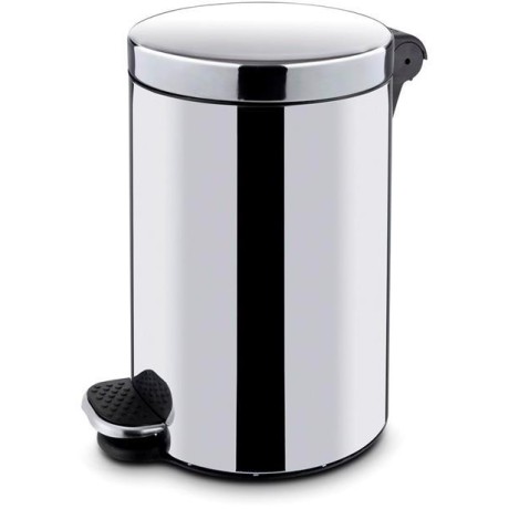 Pedálový koš, kulatý s vložkou, HENDI, 5L, ⌀210x(H)280mm