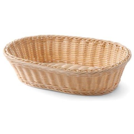 Košík na pečivo oválný, HENDI, 380x270x(H)90mm