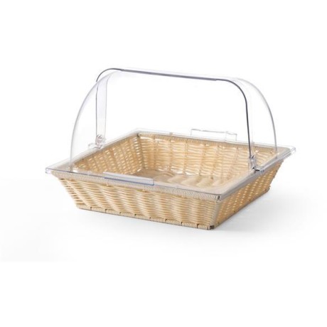 Košík s "roll-top" poklopem, HENDI, košík & poklop, GN 2/3, 365x335x(H)245mm