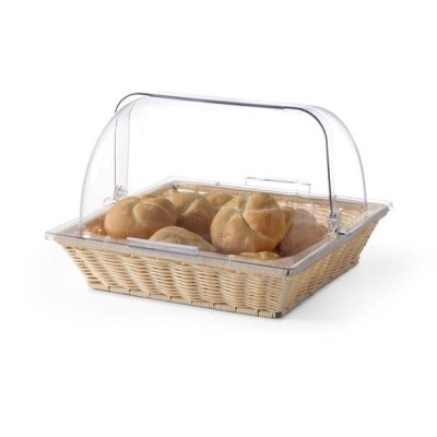 Košík s "roll-top" poklopem, HENDI, košík & poklop, GN 2/3, 365x335x(H)245mm