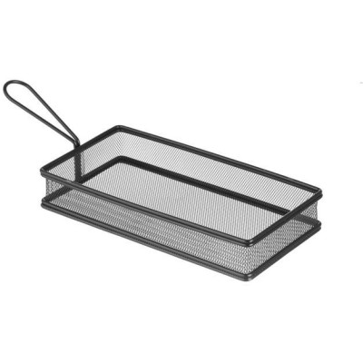 Servírovací mini fritovací košík, HENDI, 255x135x(H)45mm