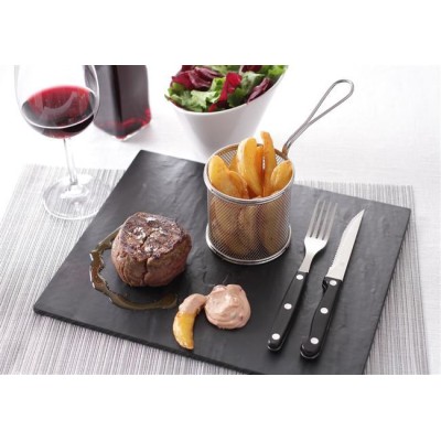 Miniaturní košík na smažené občerstvení, HENDI, 90x90x(H)90mm