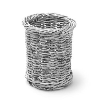 Koš na příbory, HENDI, Světle šedá, ⌀100x(H)120mm