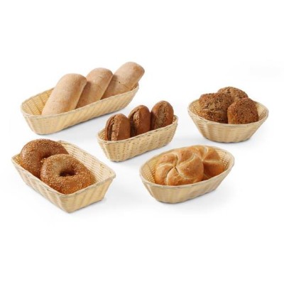 Košík na pečivo - oválný, HENDI, 225x130x(H)55mm