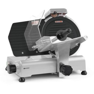 Nářezový stroj 250 s teflonovou vrstvou, HENDI, Kitchen Line, 230V/150W, 494x402x(H)398mm