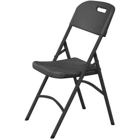 Cateringová židle černá, HENDI, max. nosnost 180 kg., Černá, 540x440x(H)840mm