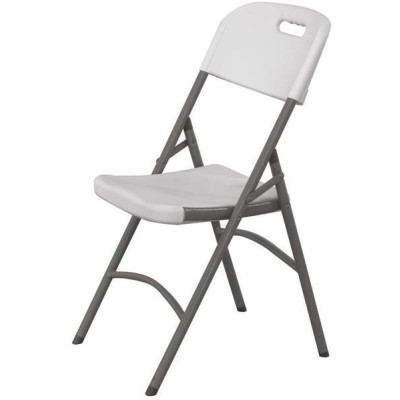 Cateringová židle, HENDI, max. nosnost 180 kg., Bílá, 540x440x(H)840mm