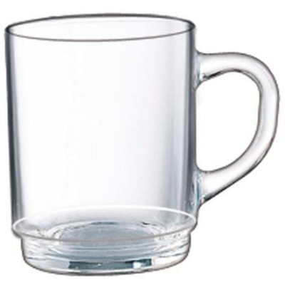 Hrnek Bock, Arcoroc, 250 ml, 0,25L, Průhledná, 6 ks, ⌀68x(H)89mm