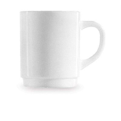 Hrnek Restaurant, Arcoroc, 0,29L, Bílá, 6 ks, ⌀79x(H)90mm