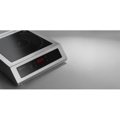 Indukční vařič 3500 D XL, HENDI, Profi Line, 230V/3500W, 390x560x(H)120mm