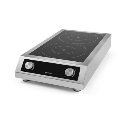 Indukční vařič model 7000, HENDI, Profi Line, 400V/7000W, 405x700x(H)145mm
