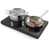 Dvojitý indukční vařič, HENDI, Kitchen Line, 230V/3500W, 608x405x(H)54mm
