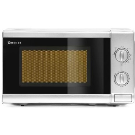 Mikrovlnná trouba s grilem, HENDI, 20L, 230V/1050W, 435x360x(H)251mm