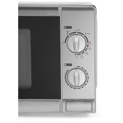 Mikrovlnná trouba s grilem, HENDI, 20L, 230V/1050W, 435x360x(H)251mm