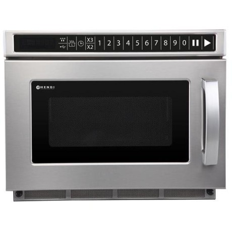 Mikrovlnná trouba s možností programování a portem USB 1800W, HENDI, 230V/3000W, 560x419x(H)336mm