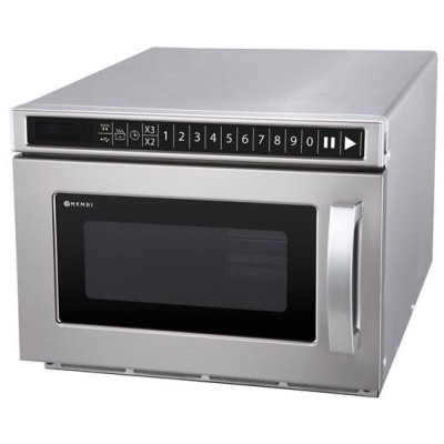 Mikrovlnná trouba s možností programování a portem USB 1800W, HENDI, 230V/3000W, 560x419x(H)336mm