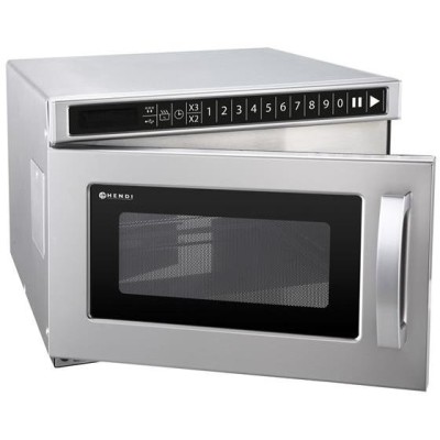 Mikrovlnná trouba s možností programování a portem USB 1800W, HENDI, 230V/3000W, 560x419x(H)336mm