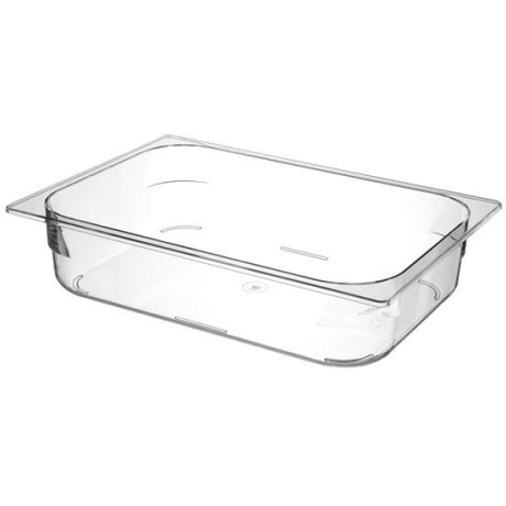 Polykarbonátový zásobník na zmrzlinu, HENDI, 5L, Průhledná, 360x250x(H)80mm