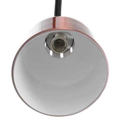 Výškově nastavitelná ohřívací lampa válcová, HENDI, Měděná, 230V/250W, ⌀175x(H)250mm