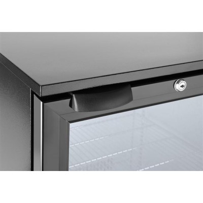 Jednodveřová chladnička s barovým pultem, Arktic, 103L, Černá, 220-240V/120W, 500x530x(H)865mm
