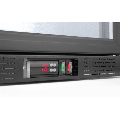 Jednodveřová chladnička s barovým pultem, Arktic, 103L, Černá, 220-240V/120W, 500x530x(H)865mm