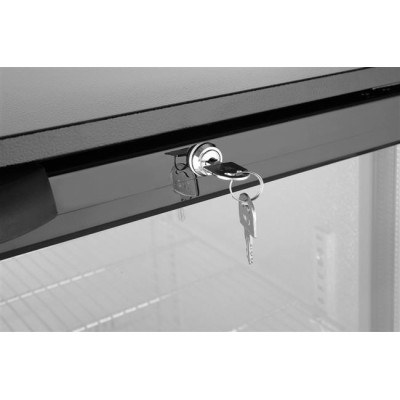 Jednodveřová chladnička s barovým pultem, Arktic, 103L, Černá, 220-240V/120W, 500x530x(H)865mm