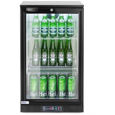 Jednodveřová chladnička s barovým pultem, Arktic, 103L, Černá, 220-240V/120W, 500x530x(H)865mm