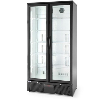 Dvoudveřová chladnička do baru, Arktic, 477L, Černá, 220-240V/365W, 900x530x(H)1820mm