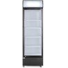 Jednodveřová chladnička s podsvíceným panelem na zadním panelu, Arktic, 254L, Černá, 230V/250W, 578x605x(H)1980mm
