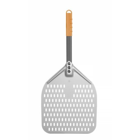 Škrabka na pizzu s perforací a krátkou rukojetí, čtvercová, HENDI, 300x660mm