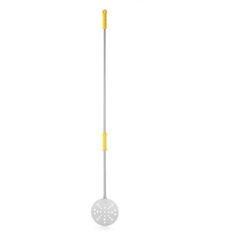 Lopata na pizzu s teleskopickou rukojetí, Lilly Codroipo, perforovaný, ⌀220x1700mm