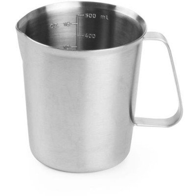 Odměrka ocelová, HENDI, 0,5L, ⌀90x(H)105mm