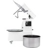 Spirálový mixér se zvedací hlavou a odnímatelnou mísou, 10 l, Prismafood, 35 kg/h, 10L, 230V/370W, 380x600x(H)645mm