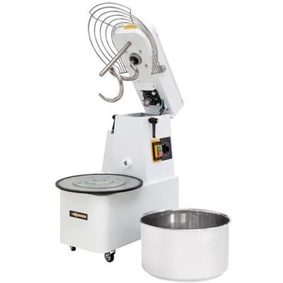 Spirálový mixér s odnímatelnou dvourychlostní mísou, 41 l, Prismafood, 112 kg/h, 41L, 400V/1700W, 480x815x(H)850mm