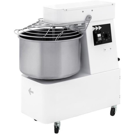 Spirálový mixér s pevnou mísou a nádobou, 10 l, Prismafood, 35 kg/h, 10L, 230V/370W, 290x590x(H)580mm