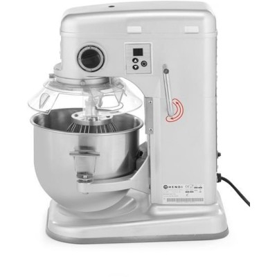 Profesionální planetární mixér itrů, HENDI, Kitchen Line, 7L, Stříbrná, 220-240V/650W, 317x440x(H)490mm