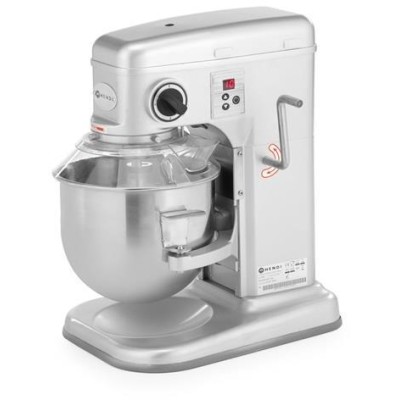 Profesionální planetární mixér itrů, HENDI, Kitchen Line, 7L, Stříbrná, 220-240V/650W, 317x440x(H)490mm