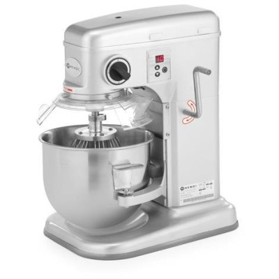Profesionální planetární mixér itrů, HENDI, Kitchen Line, 7L, Stříbrná, 220-240V/650W, 317x440x(H)490mm