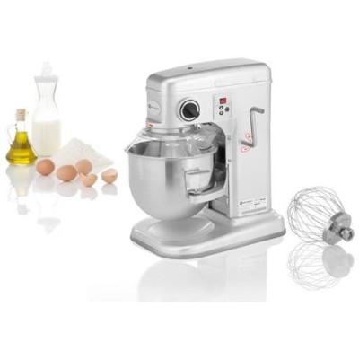 Profesionální planetární mixér itrů, HENDI, Kitchen Line, 7L, Stříbrná, 220-240V/650W, 317x440x(H)490mm