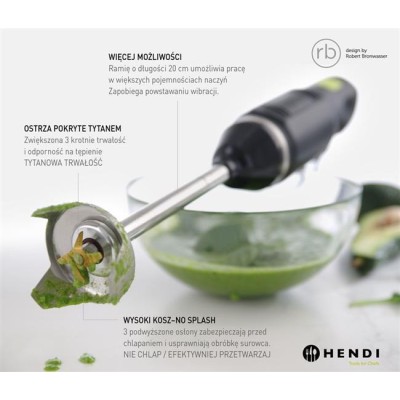 Tyčový mixér HENDI BLEND, HENDI, 220-240V/250W, ⌀71x(H)450mm