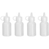 Mini dávkovač na omáčku - sada 4 ks., HENDI, 0,03L, Průhledná, ⌀30x(H)85mm