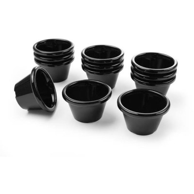 Miska Ramekin, HENDI, 0,045L, Černá, 12 ks, ⌀60x(H)35mm