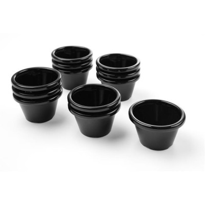 Miska Ramekin, HENDI, 0,045L, Černá, 12 ks, ⌀60x(H)35mm