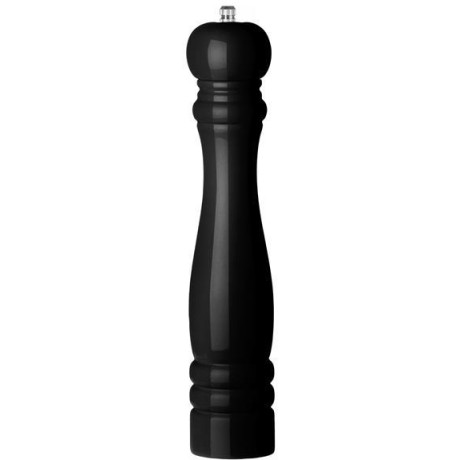 Dřevěný mlýnek na pepř, HENDI, Černá, ⌀60x(H)315mm