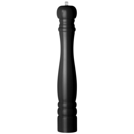 Dřevěný mlýnek na pepř, HENDI, Černá, ⌀65x(H)415mm