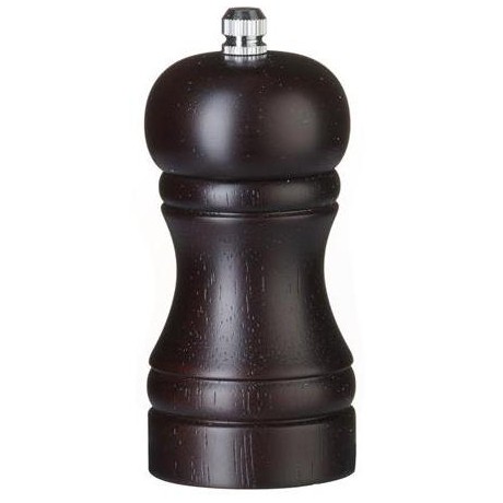 Dřevěný mlýnek na sůl, HENDI, Tmavé dřevo, ⌀50x(H)113mm