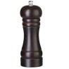 Dřevěný mlýnek na sůl, HENDI, Tmavé dřevo, ⌀57x(H)165mm