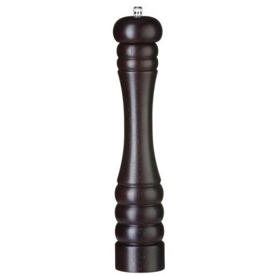 Dřevěný mlýnek na sůl, HENDI, Tmavé dřevo, ⌀60x(H)315mm
