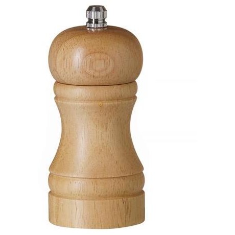 Dřevěný mlýnek na sůl, HENDI, Světlé dřevo, ⌀50x(H)113mm